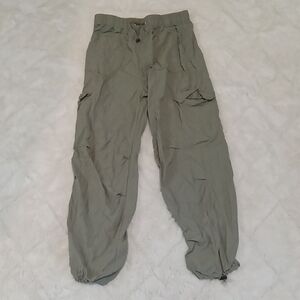 No Boundaries Men's Sage Cargo Pants